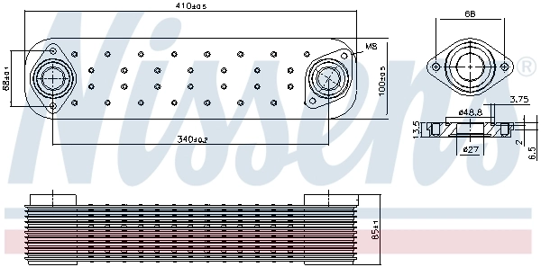 Radiator ulei / termoflot