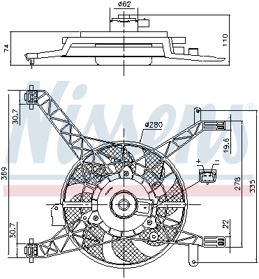 Ventilator radiator racire