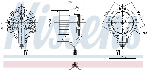 Ventilator habitaclu