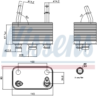 Radiator racire ulei cutie viteze automata
