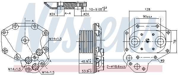 Radiator ulei / termoflot