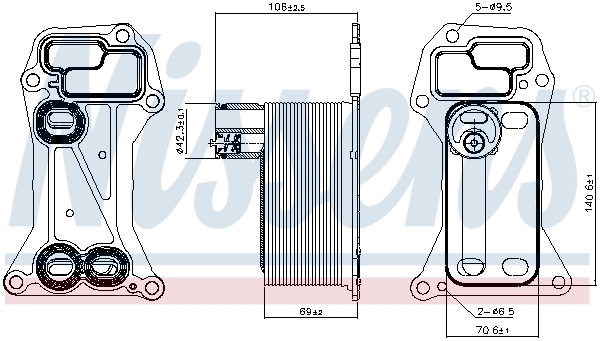 Radiator ulei / termoflot