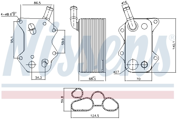 Radiator ulei / termoflot