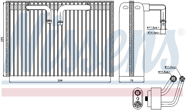 Evaporator aer conditionat