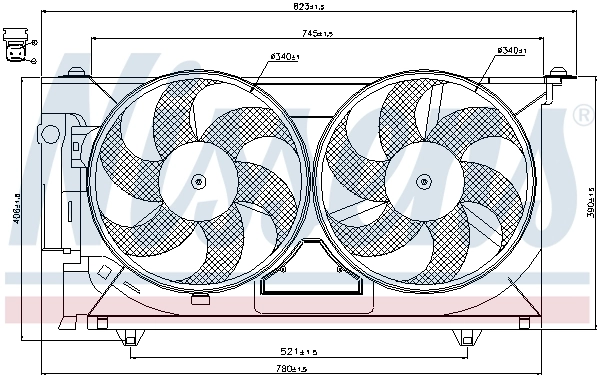 Ventilator radiator racire