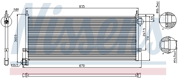 Radiator climatizare
