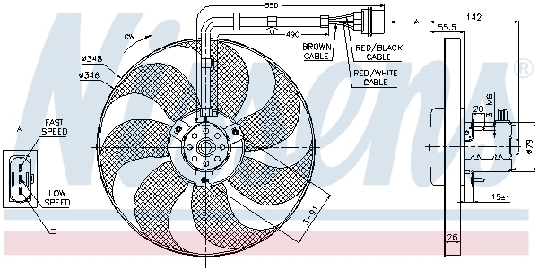Ventilator radiator racire