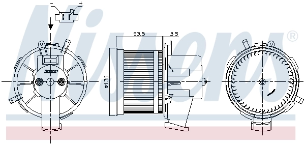 Ventilator habitaclu