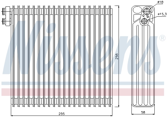 Evaporator, aer conditionat