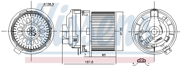 Ventilator habitaclu