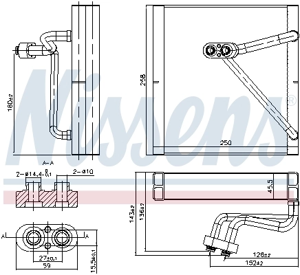 Evaporator aer conditionat