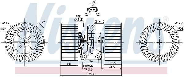 Ventilator habitaclu