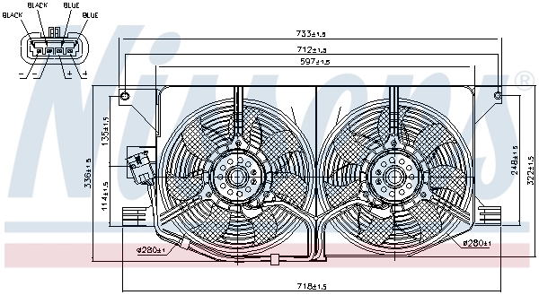 Ventilator, radiator