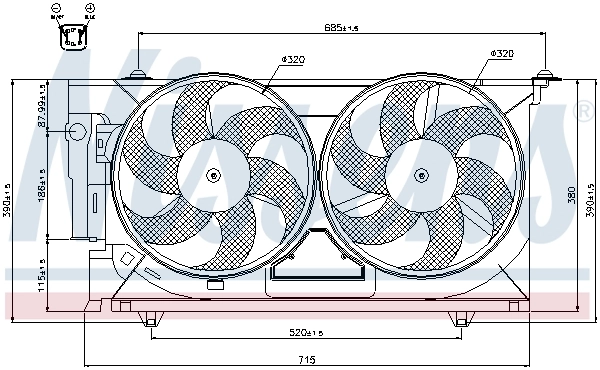 Ventilator radiator racire