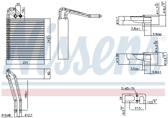 Evaporator aer conditionat