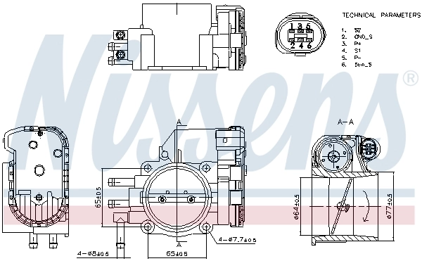 Carcasa clapeta acceleratie