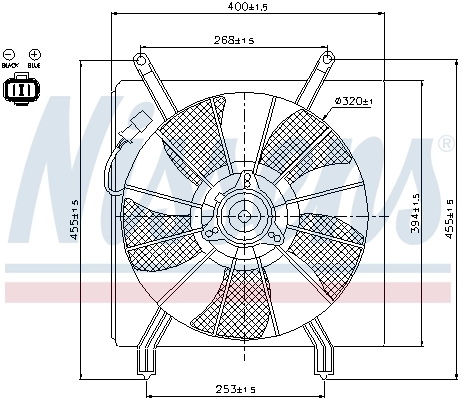 Ventilator radiator racire