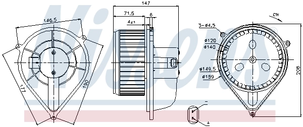Ventilator habitaclu