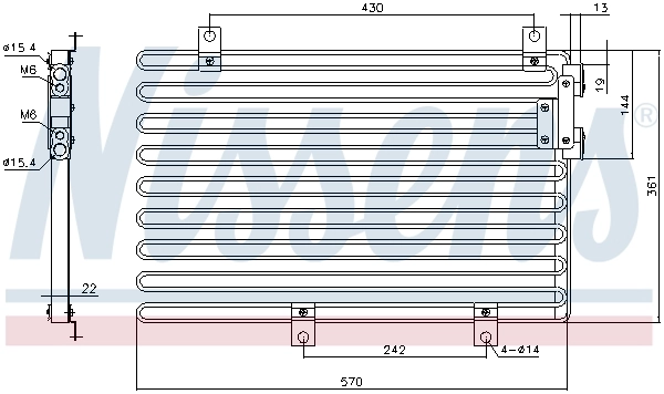 Radiator climatizare