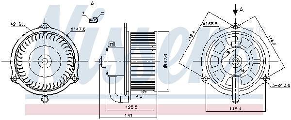 Ventilator habitaclu