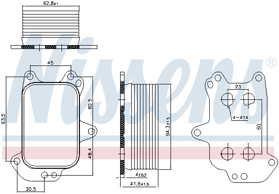 Radiator ulei / termoflot