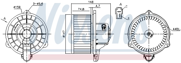 Ventilator habitaclu