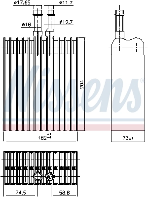 Evaporator aer conditionat