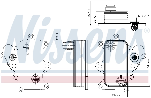 Radiator ulei / termoflot