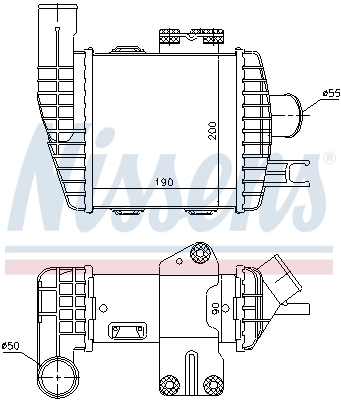 Intercooler, compresor