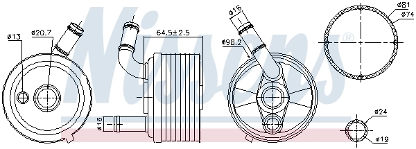 Radiator racire ulei cutie viteze automata