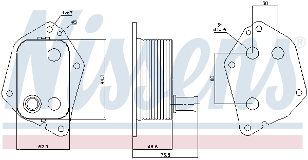 Radiator ulei / termoflot