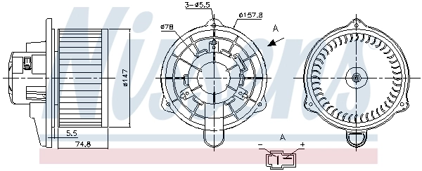 Ventilator, habitaclu