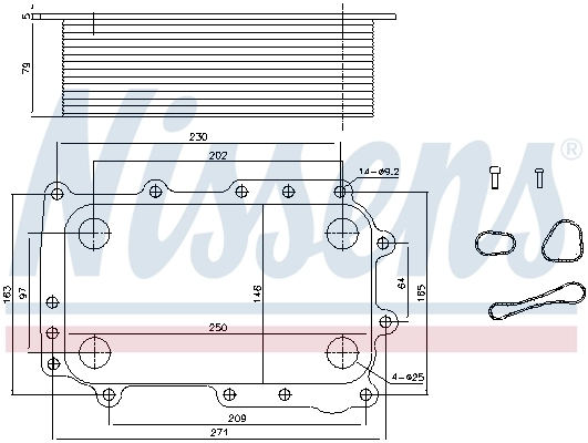 Radiator ulei / termoflot