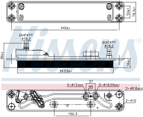 Radiator racire ulei cutie viteze automata