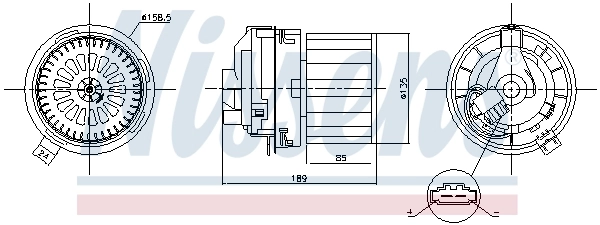 Ventilator habitaclu