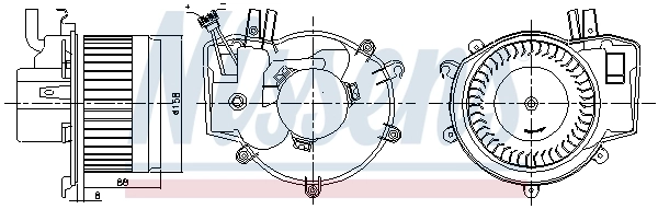 Ventilator habitaclu