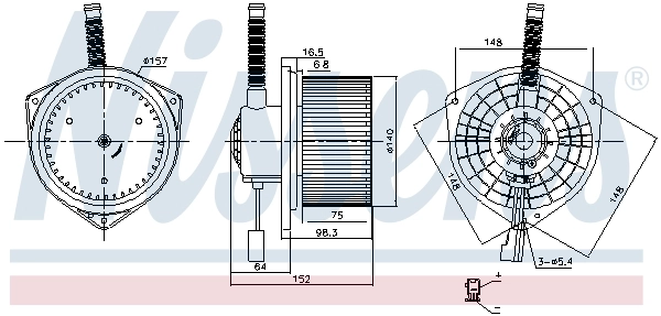 Ventilator habitaclu