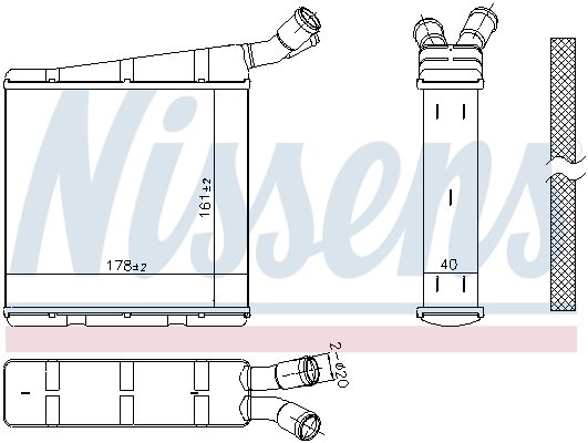 Radiator racire motor