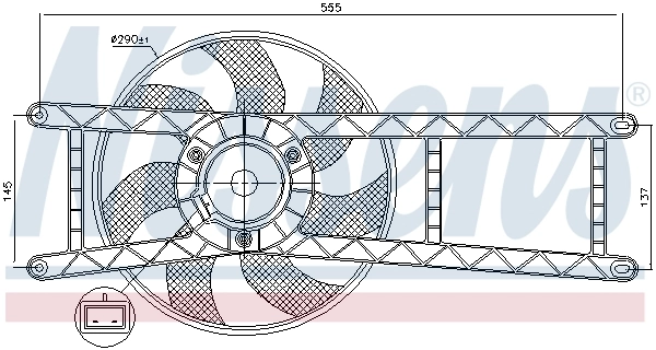Ventilator radiator racire