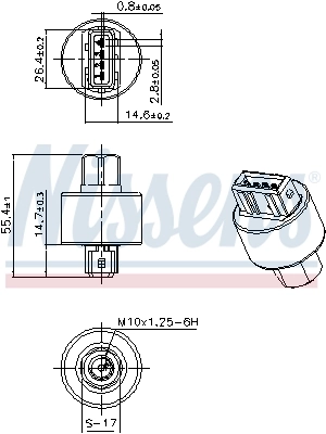 Comutator presiune aer conditionat