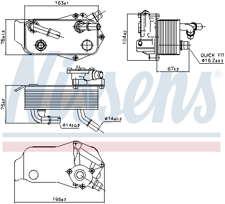 Radiator racire ulei cutie viteze automata