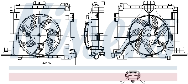 Ventilator, radiator