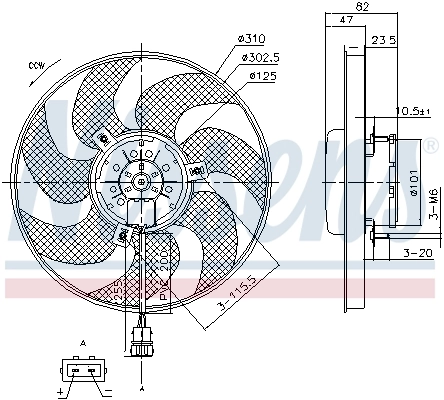 Ventilator radiator racire