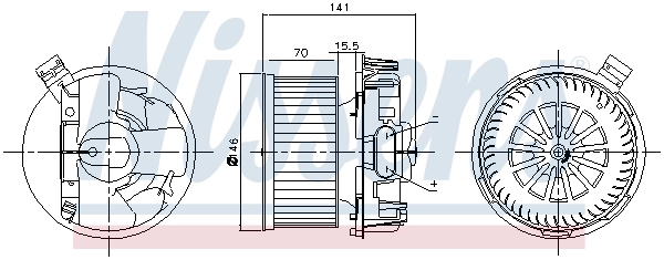 Ventilator habitaclu
