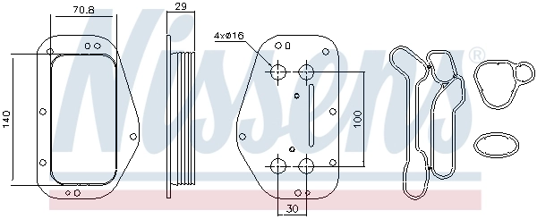 Radiator ulei / termoflot