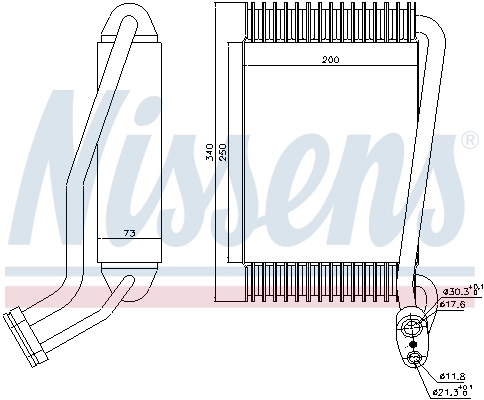 Evaporator aer conditionat