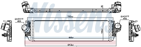 Intercooler, compresor