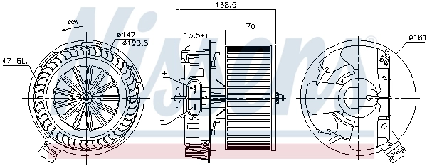 Ventilator habitaclu