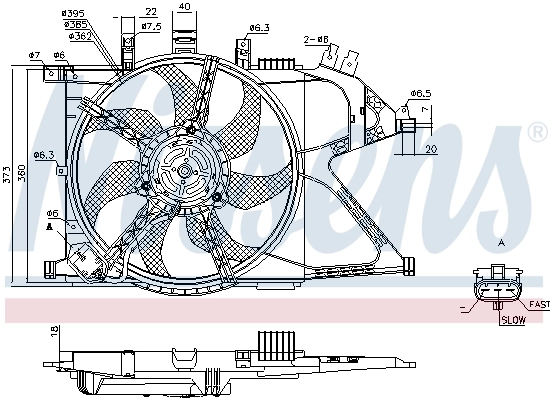 Ventilator radiator racire