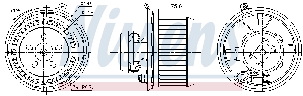 Ventilator habitaclu